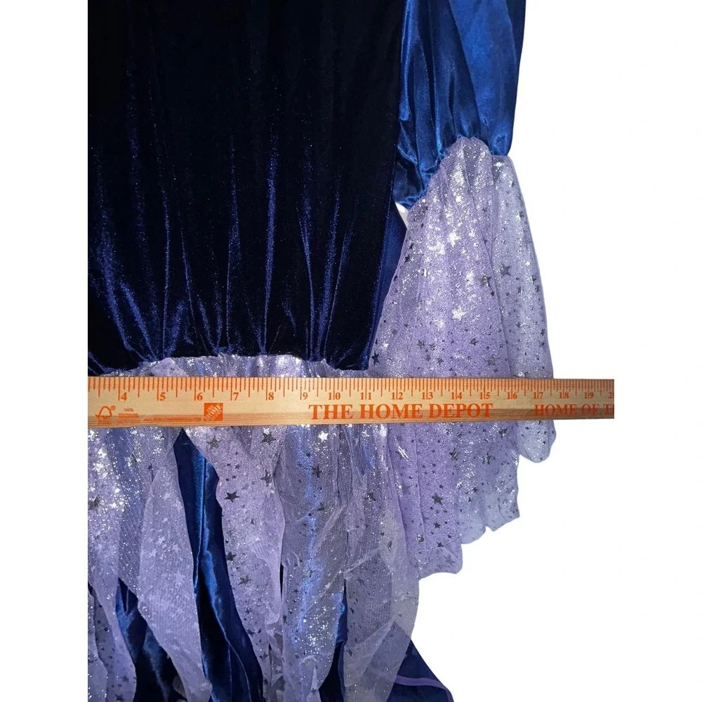 Fairytale Witch Costume Dress with Hat‎ Halloween Cosplay - Party Outfit